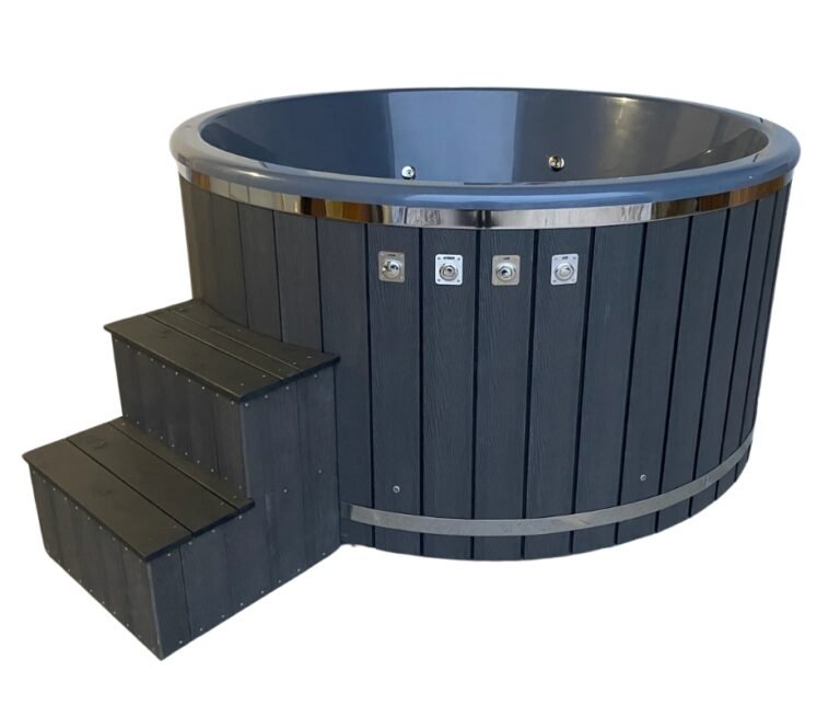 Anthracite Vilo Hot Tub