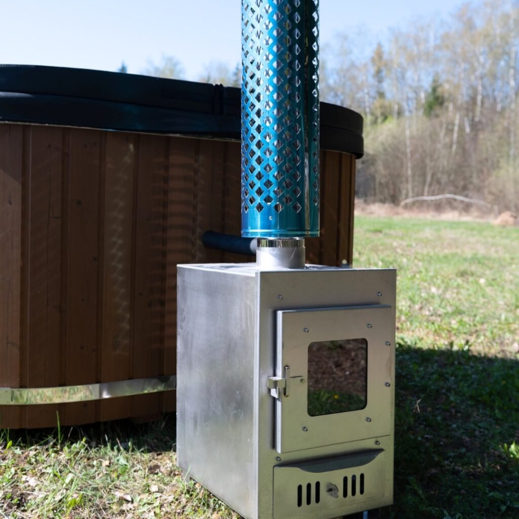 External stove Vilo Hot Tubs
