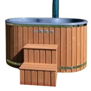 Ofuro Rome Hot Tub - Small, External Heater