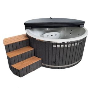 Hottub met hybride elektrische verwarming